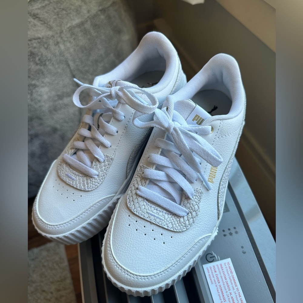 White Puma Sneakers